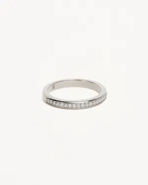 Sterling Silver With Love Ring Bycharlotte