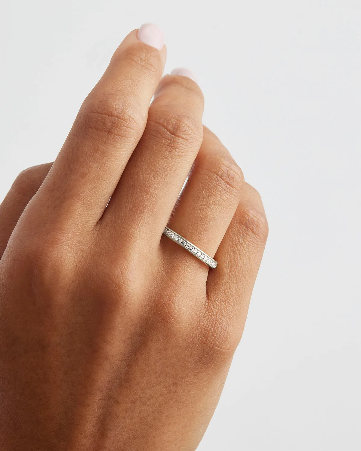 Sterling Silver With Love Ring Bycharlotte
