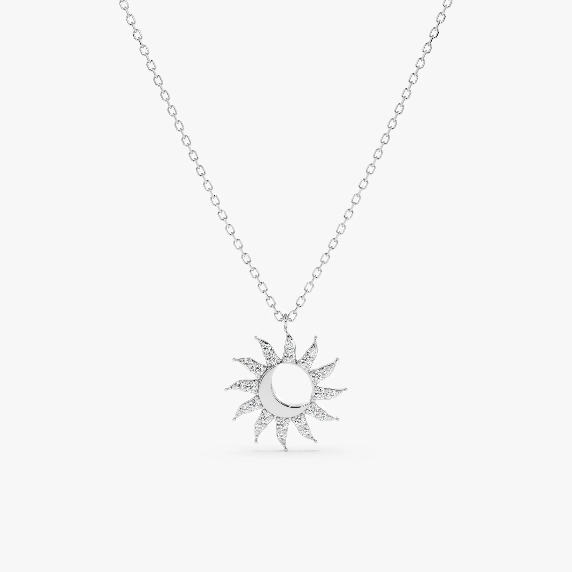 Sun & Moon Diamond Necklace, Gracie SARAHELISE
