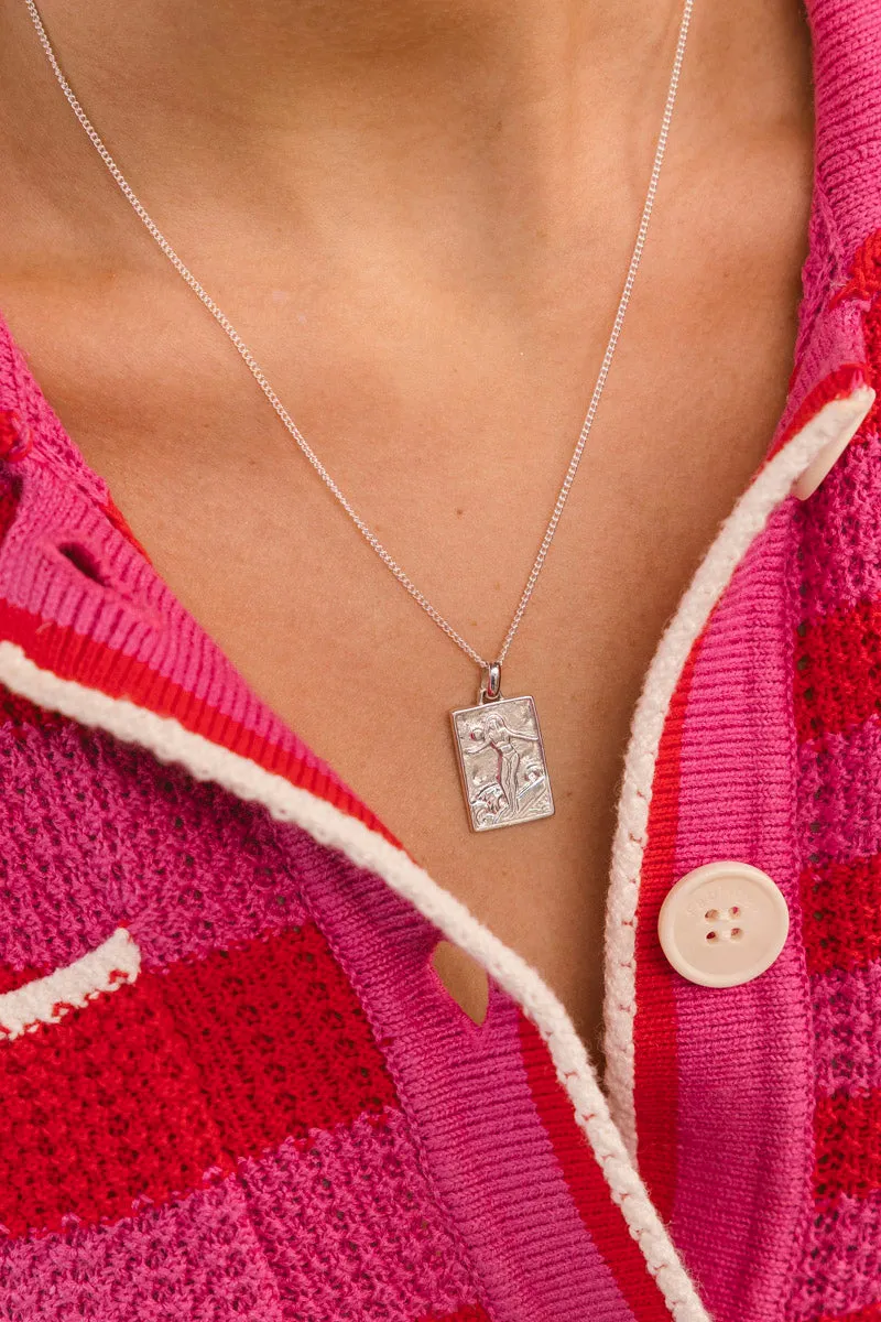 Surf Club Necklace Silver Wildthings Collectables