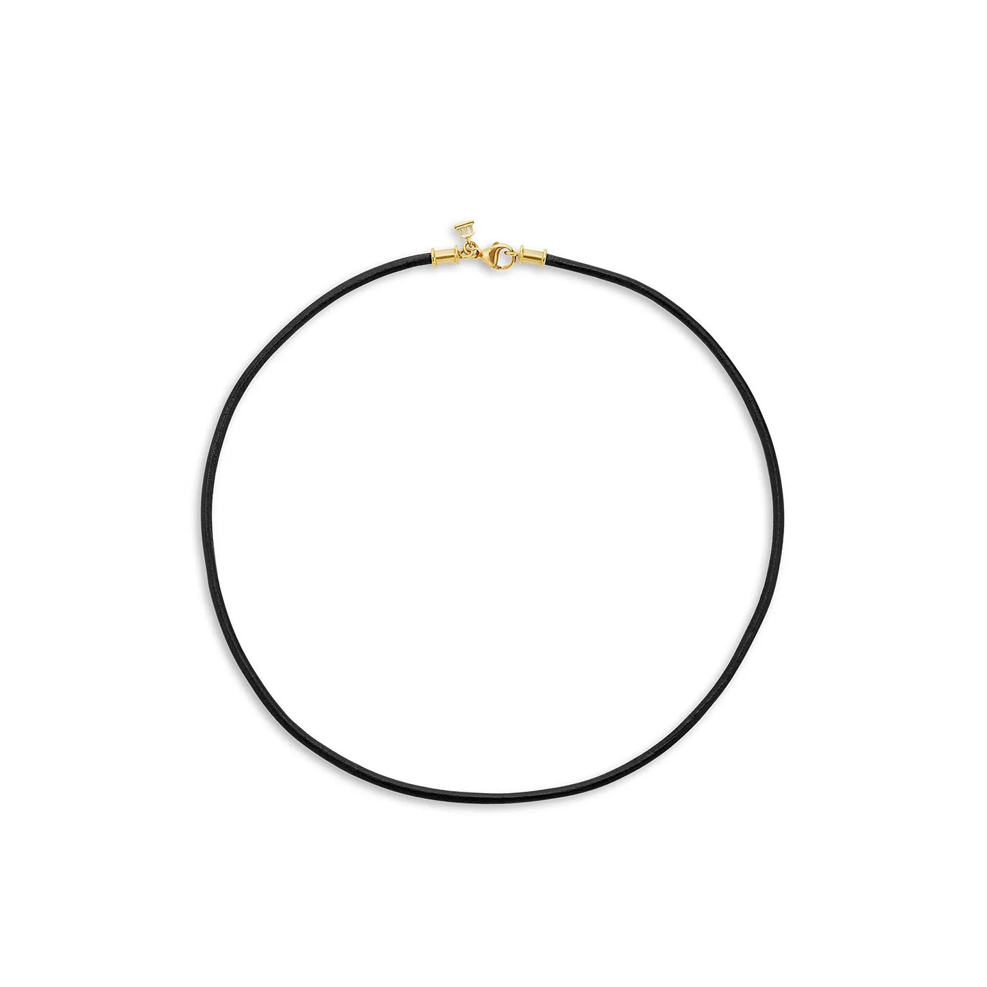 Temple St. Clair Black Leather Cord Croghans