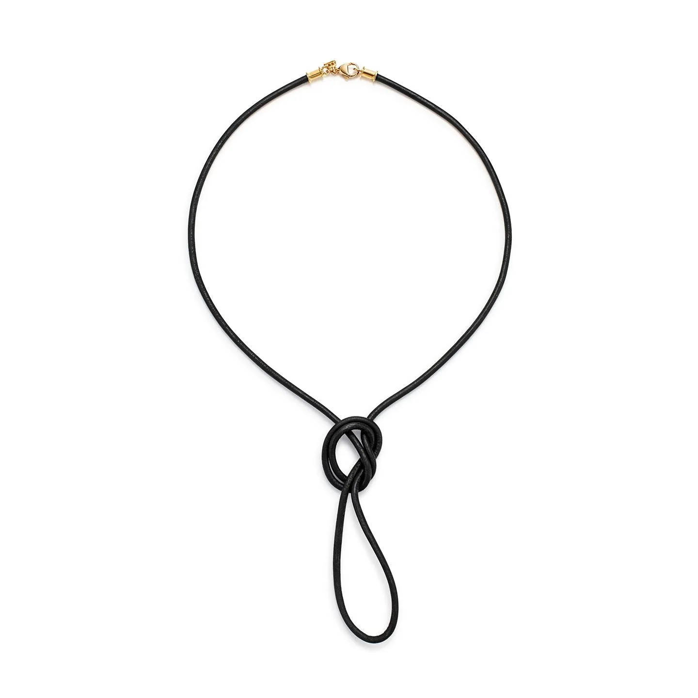 Temple St. Clair Black Leather Cord Croghans