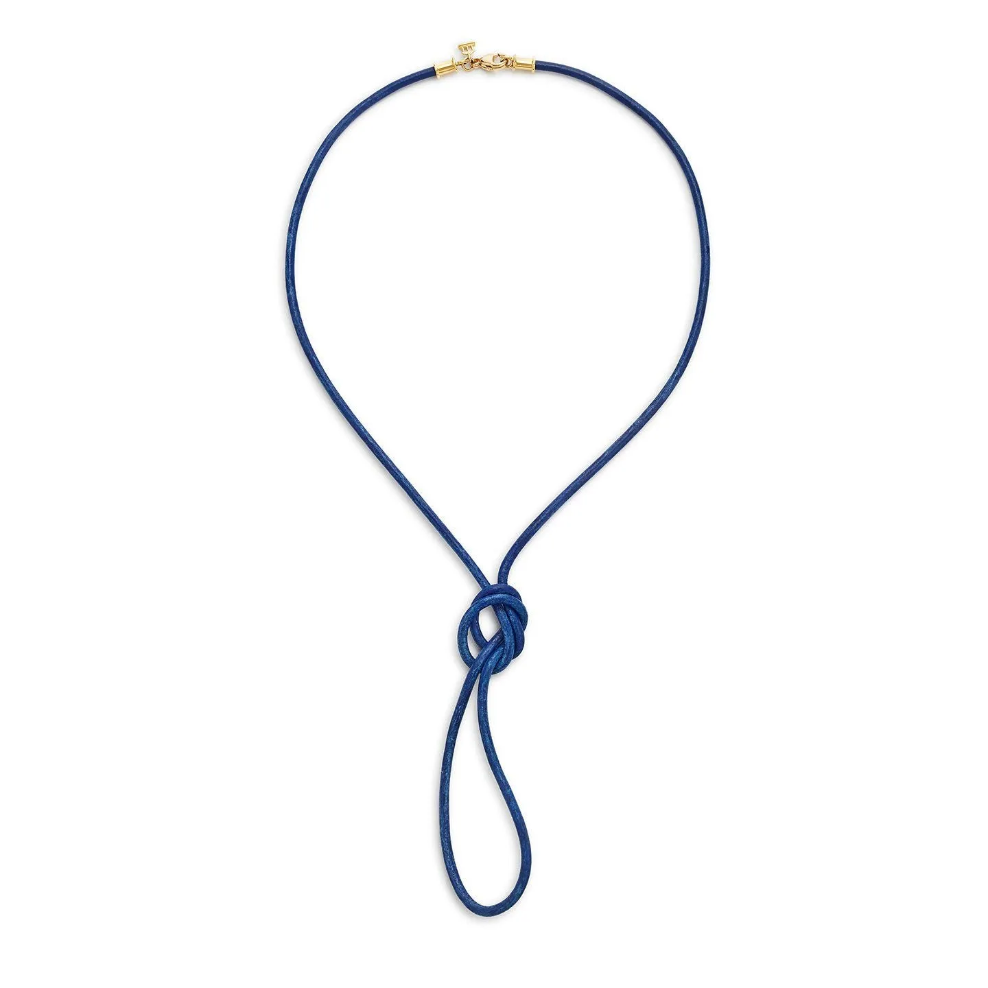 Temple St. Clair Blue Leather Cord Croghans