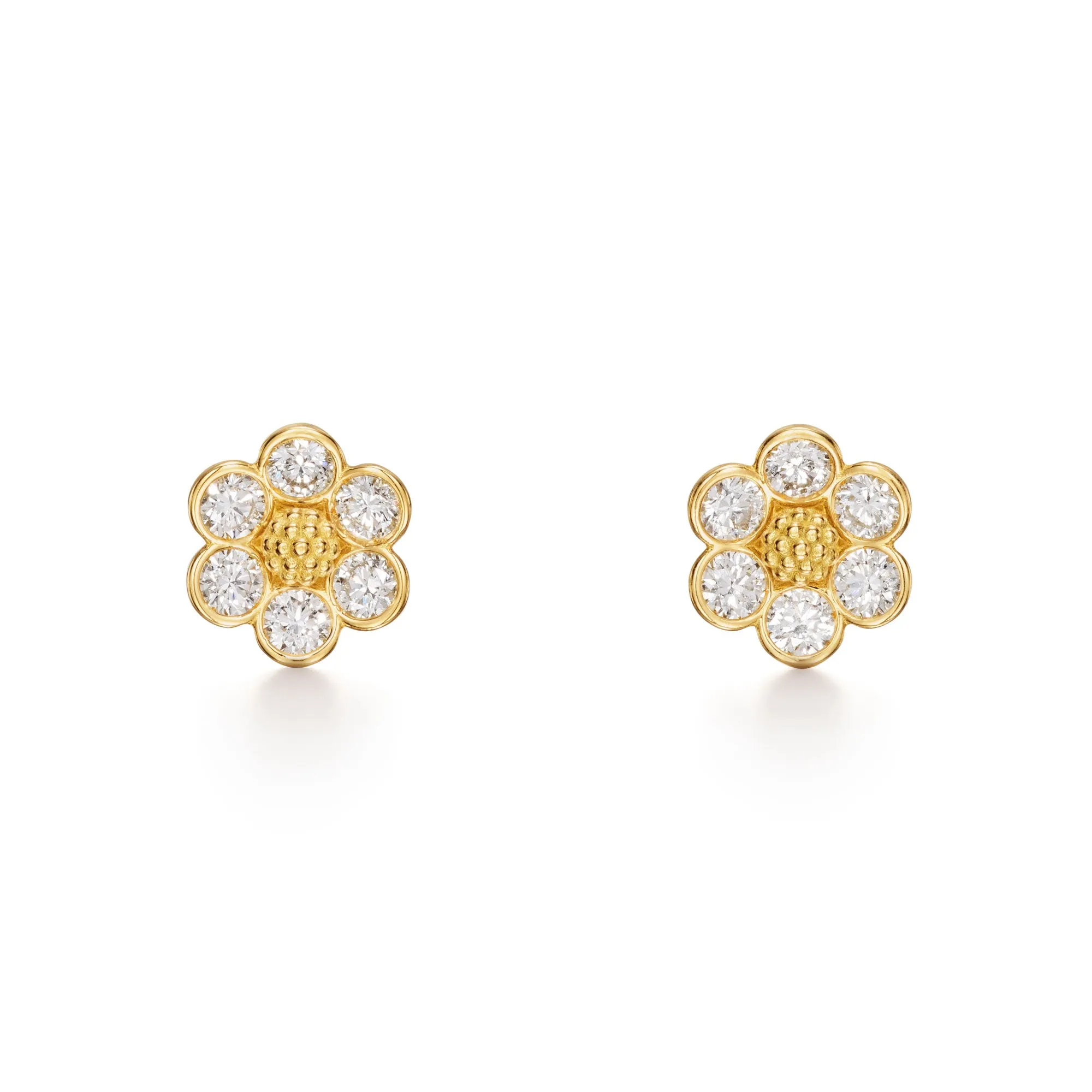 Temple St. Clair Diamond Fiori Stud Earrings Croghans
