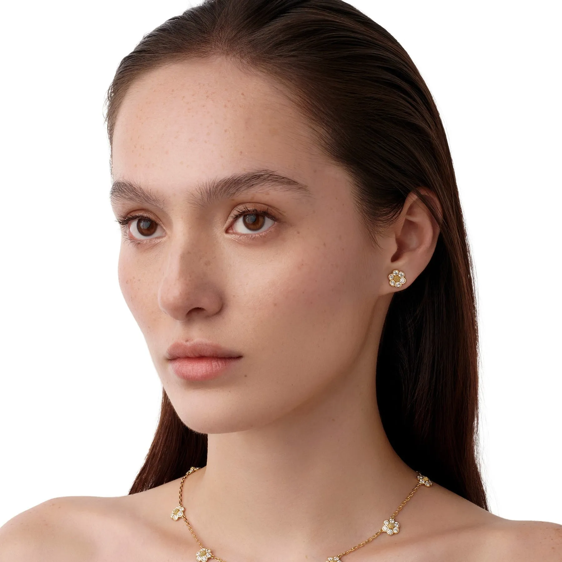 Temple St. Clair Diamond Fiori Stud Earrings Croghans