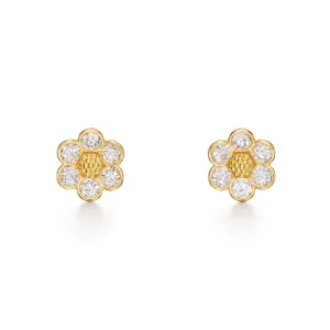 Temple St. Clair Diamond Fiori Stud Earrings Croghans