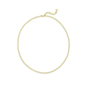 Temple St. Clair Extra Small Oval Chain Necklace Croghans