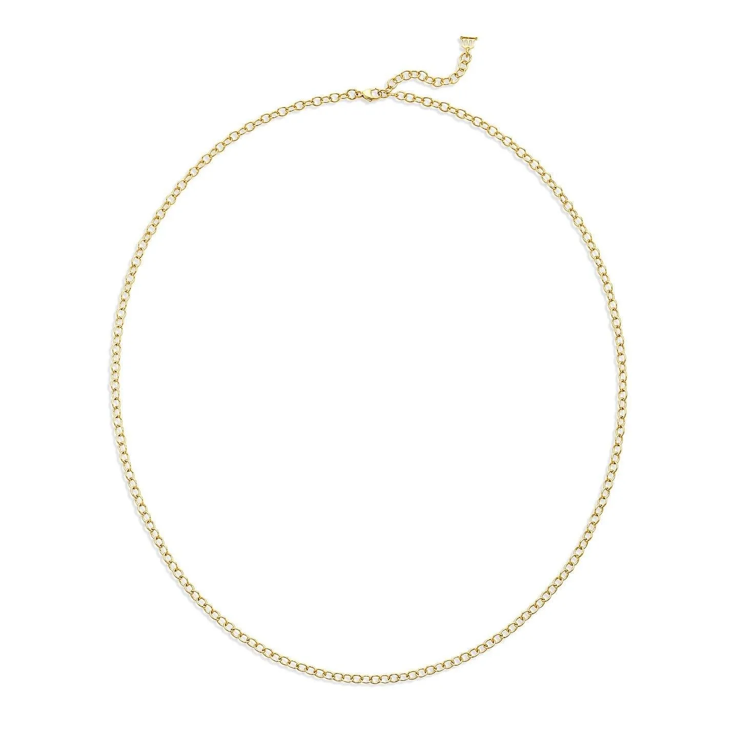 Temple St. Clair Extra Small Oval Chain Necklace Croghans