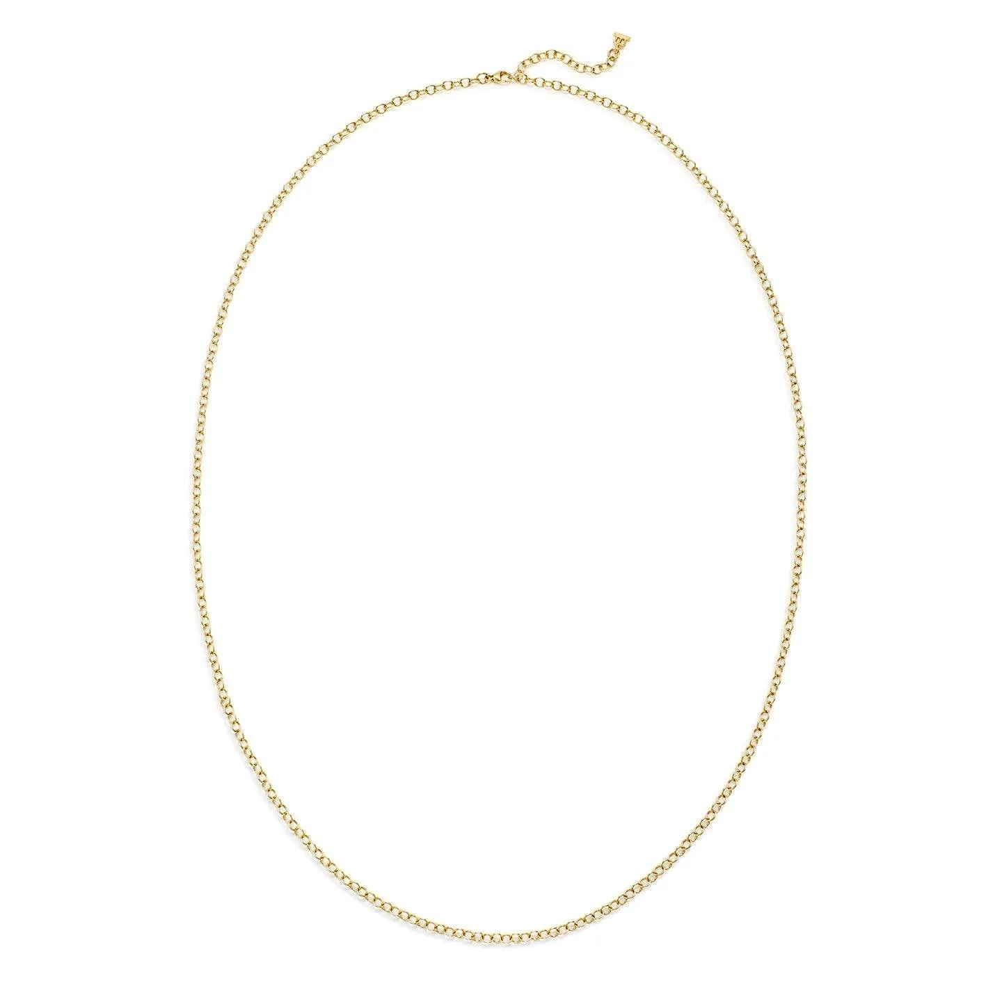 Temple St. Clair Extra Small Oval Chain Necklace Croghans
