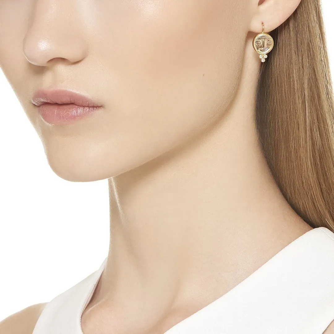 Temple St. Clair Moonface Earrings Croghans