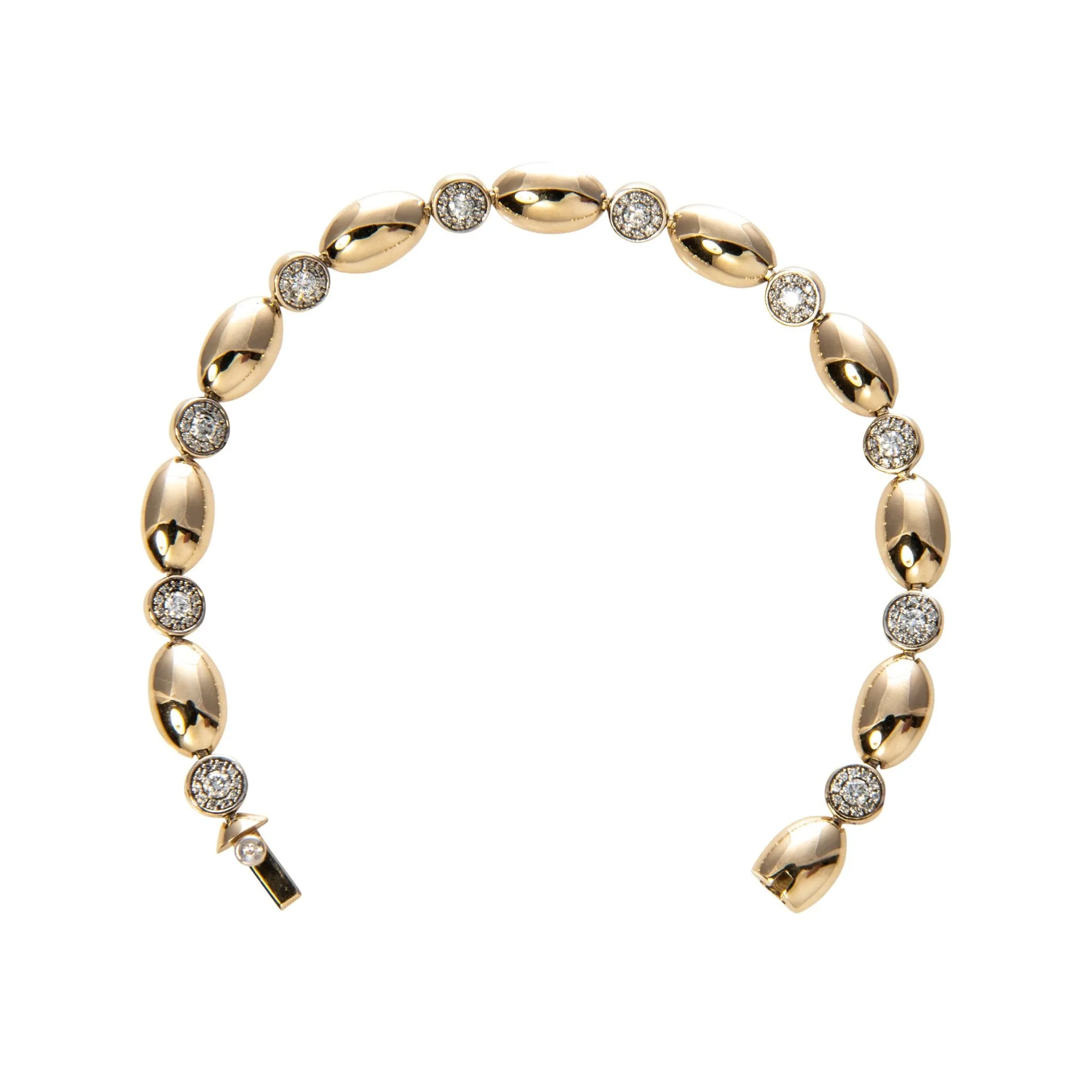 The Mary Pav Diamond Station Line Bracelet