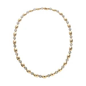 The Mary Pav Diamond Station Line Necklace Croghans