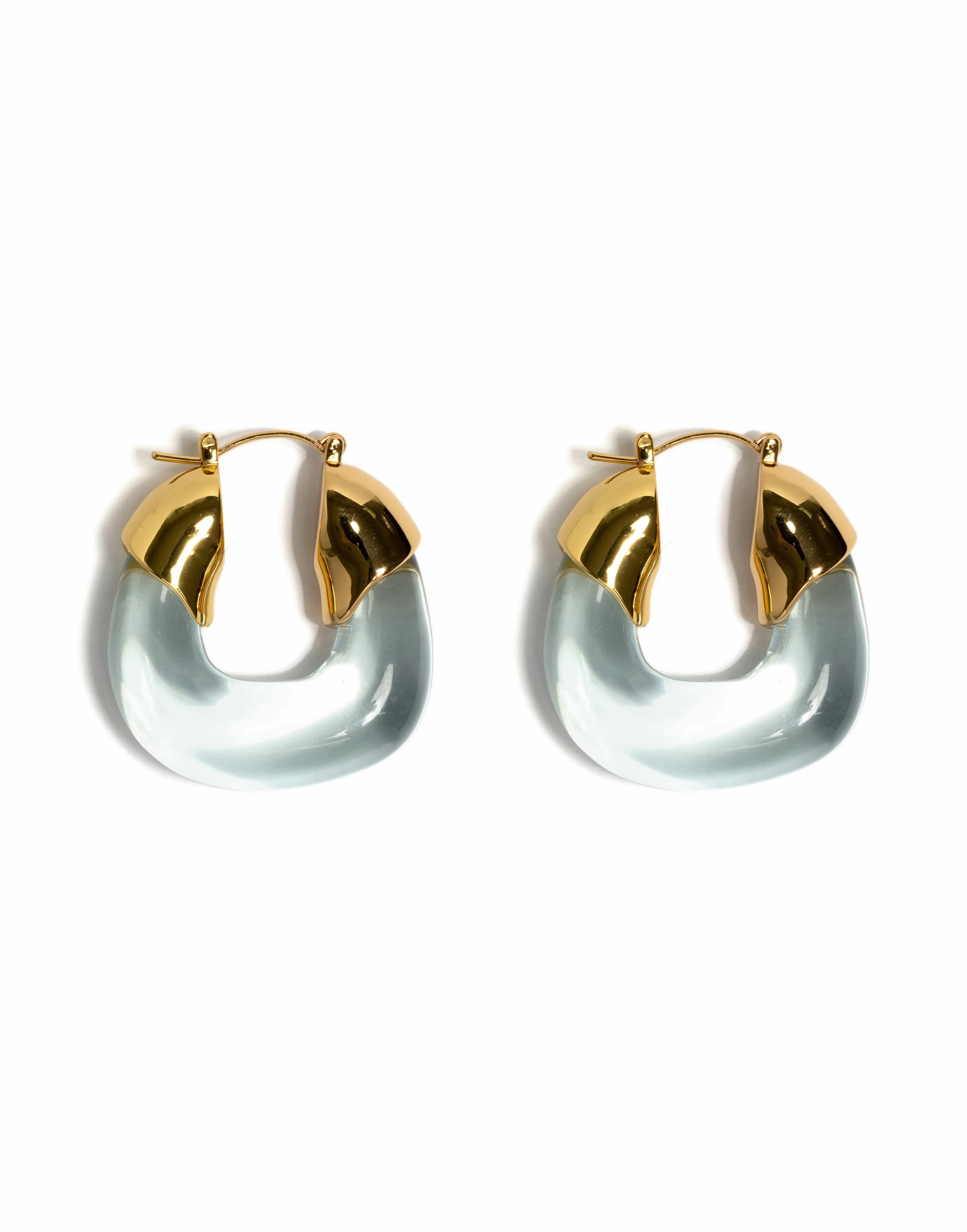 The Organic Hoops - Aqua