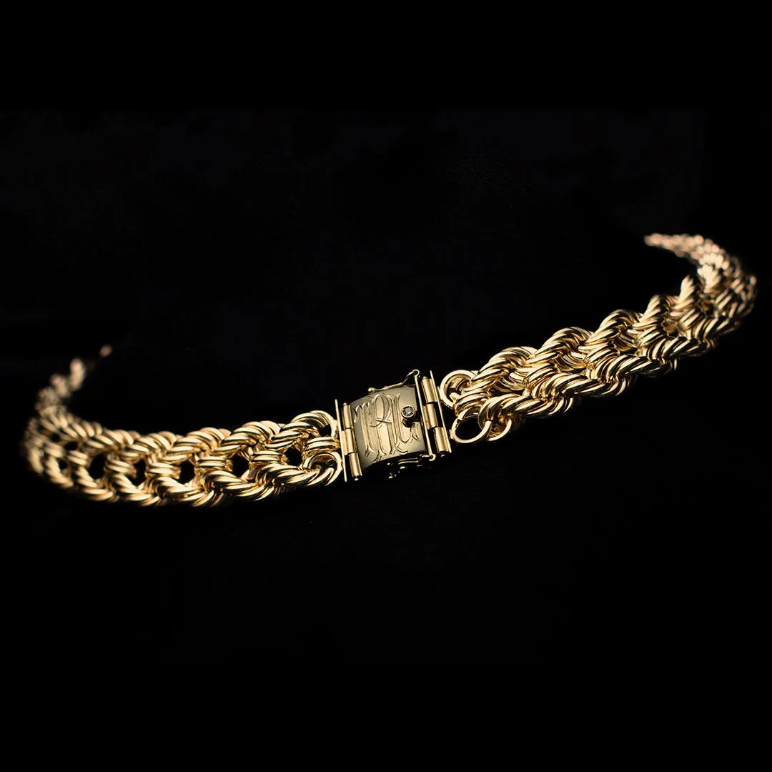 The Petite Club Necklace with Diamonds Croghans
