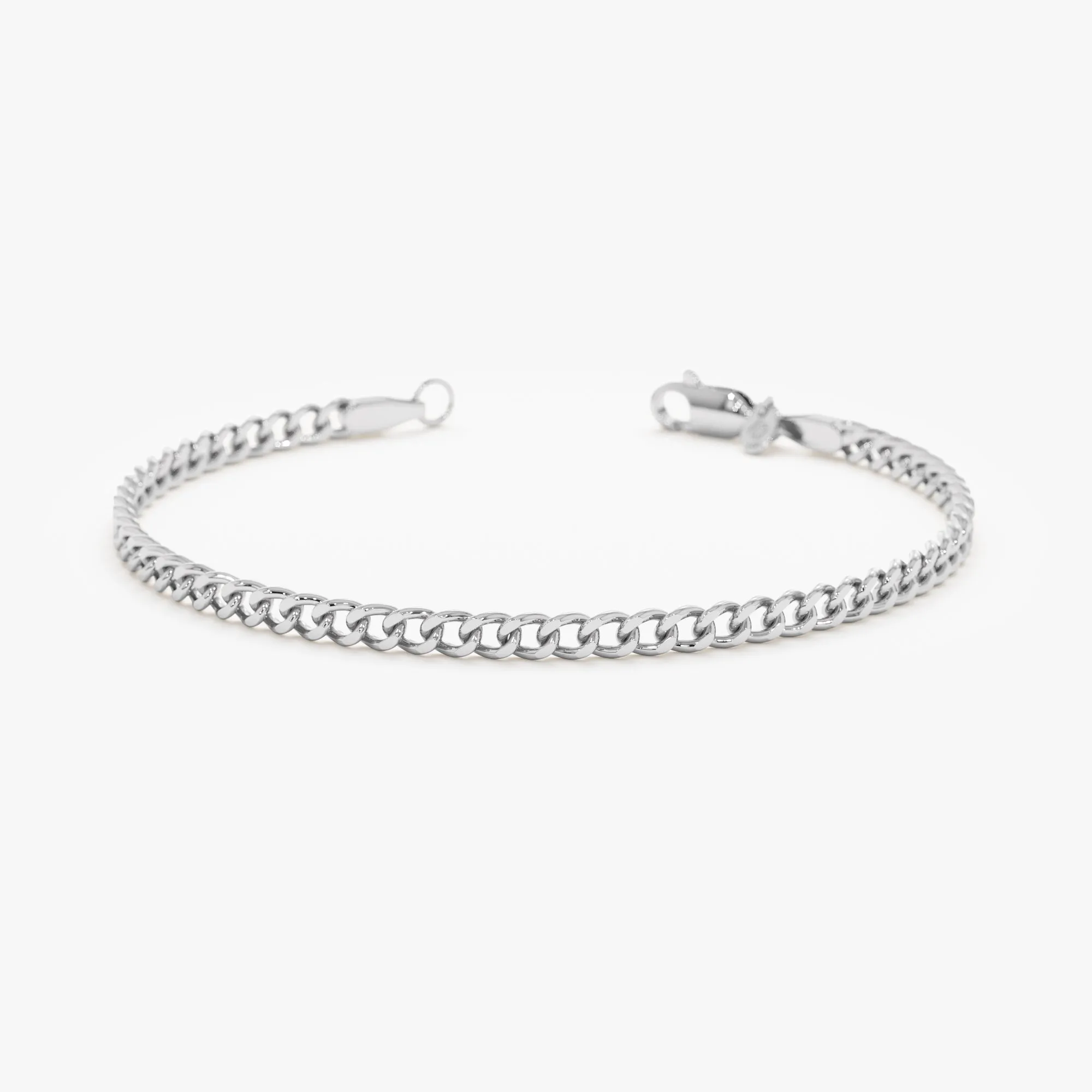Thick Cuban Chain Bracelet, Mira SARAHELISE