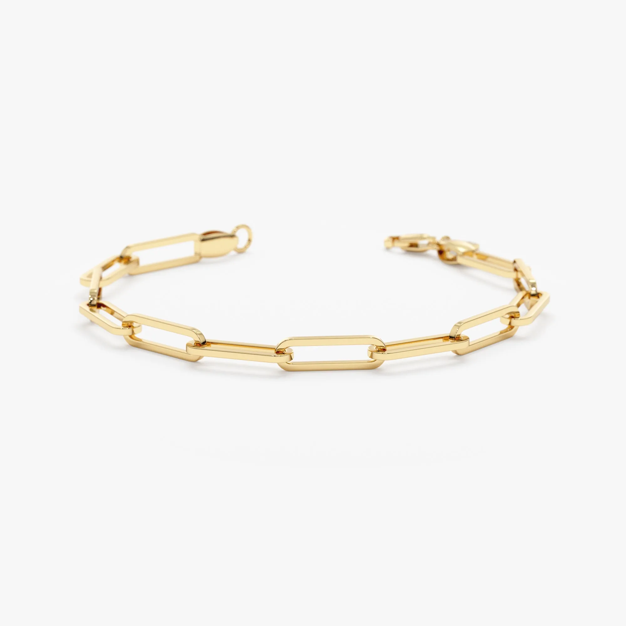 Thick Paperclip Chain Bracelet, Talia SARAHELISE