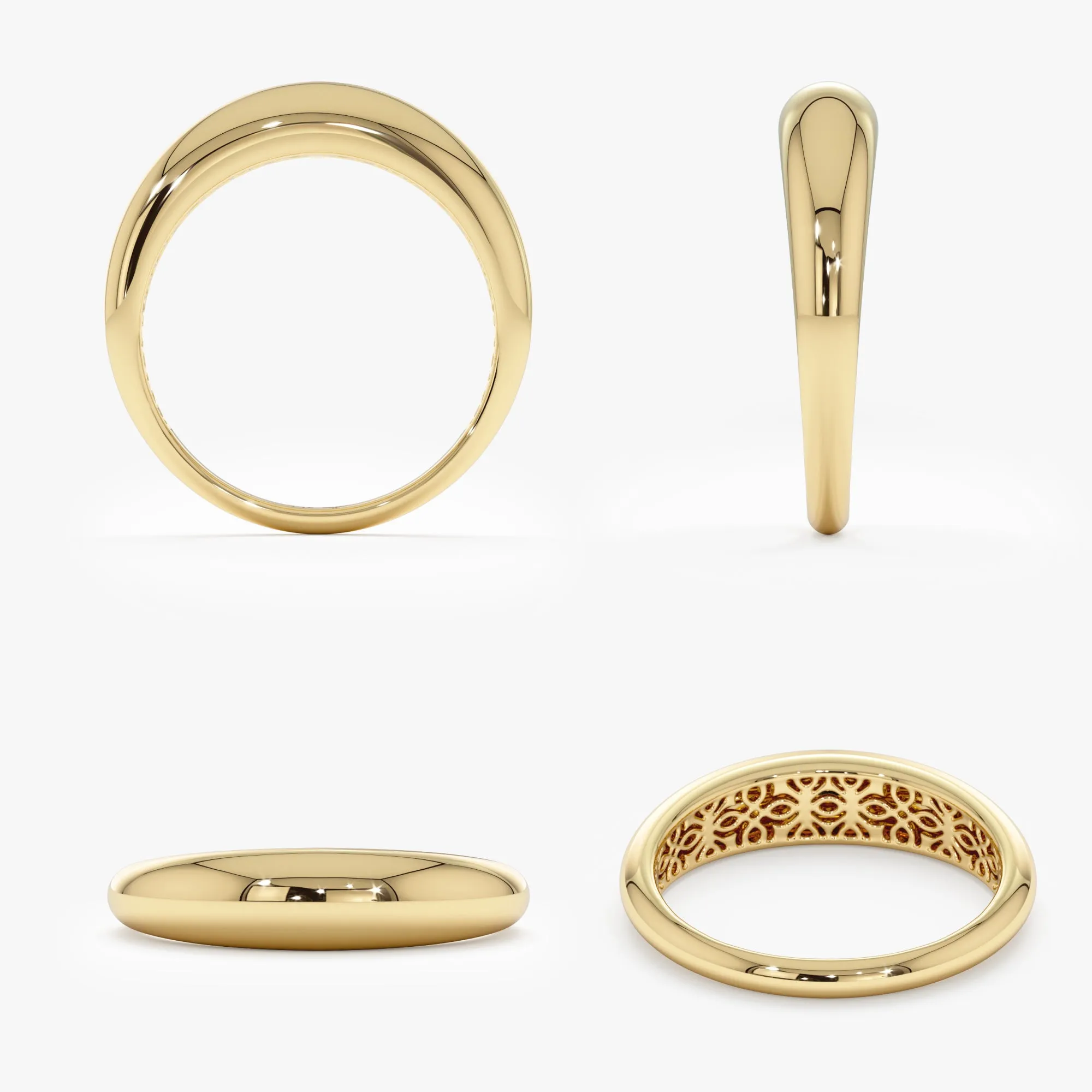 Thin Dome Ring, Braelynn SARAHELISE
