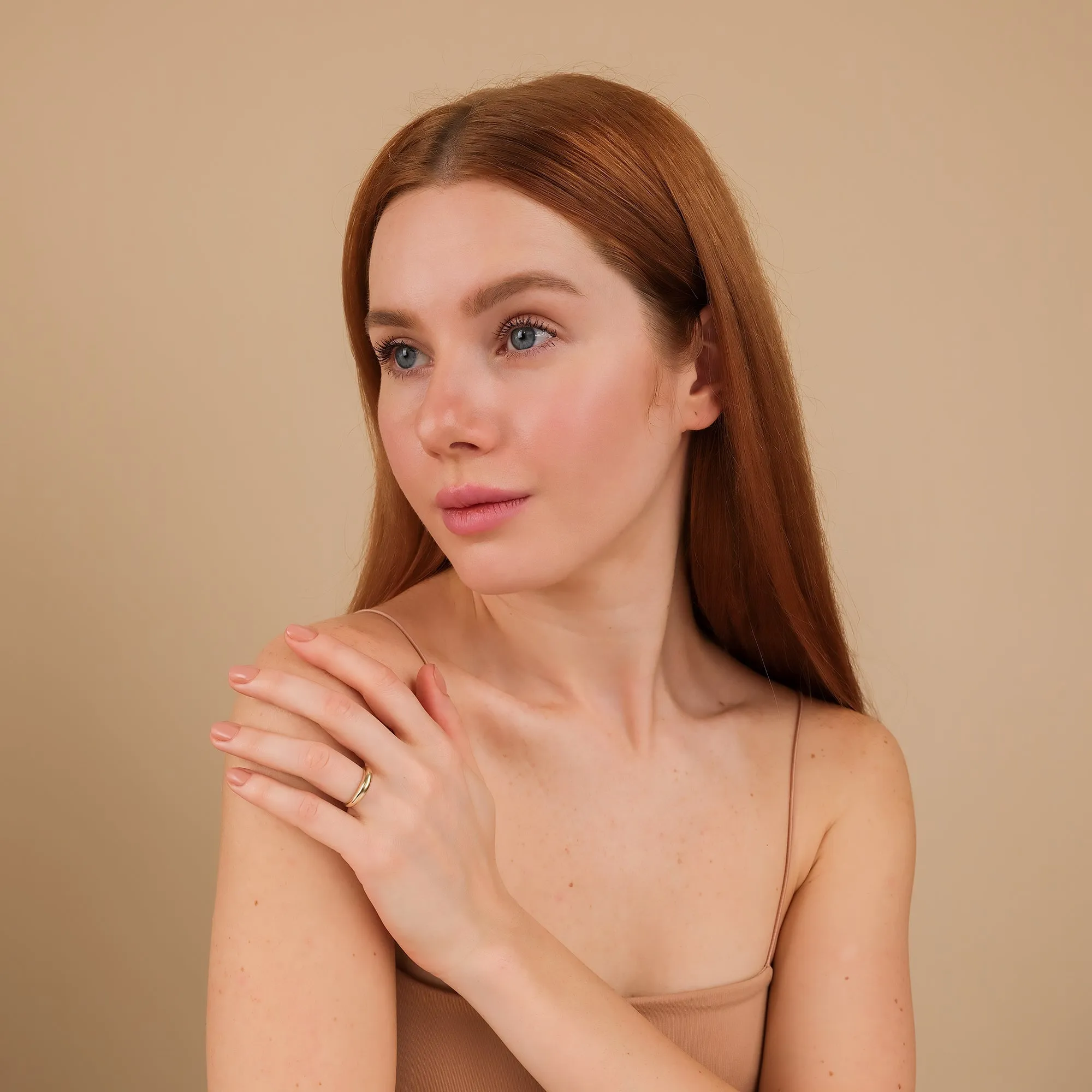 Thin Dome Ring, Braelynn SARAHELISE