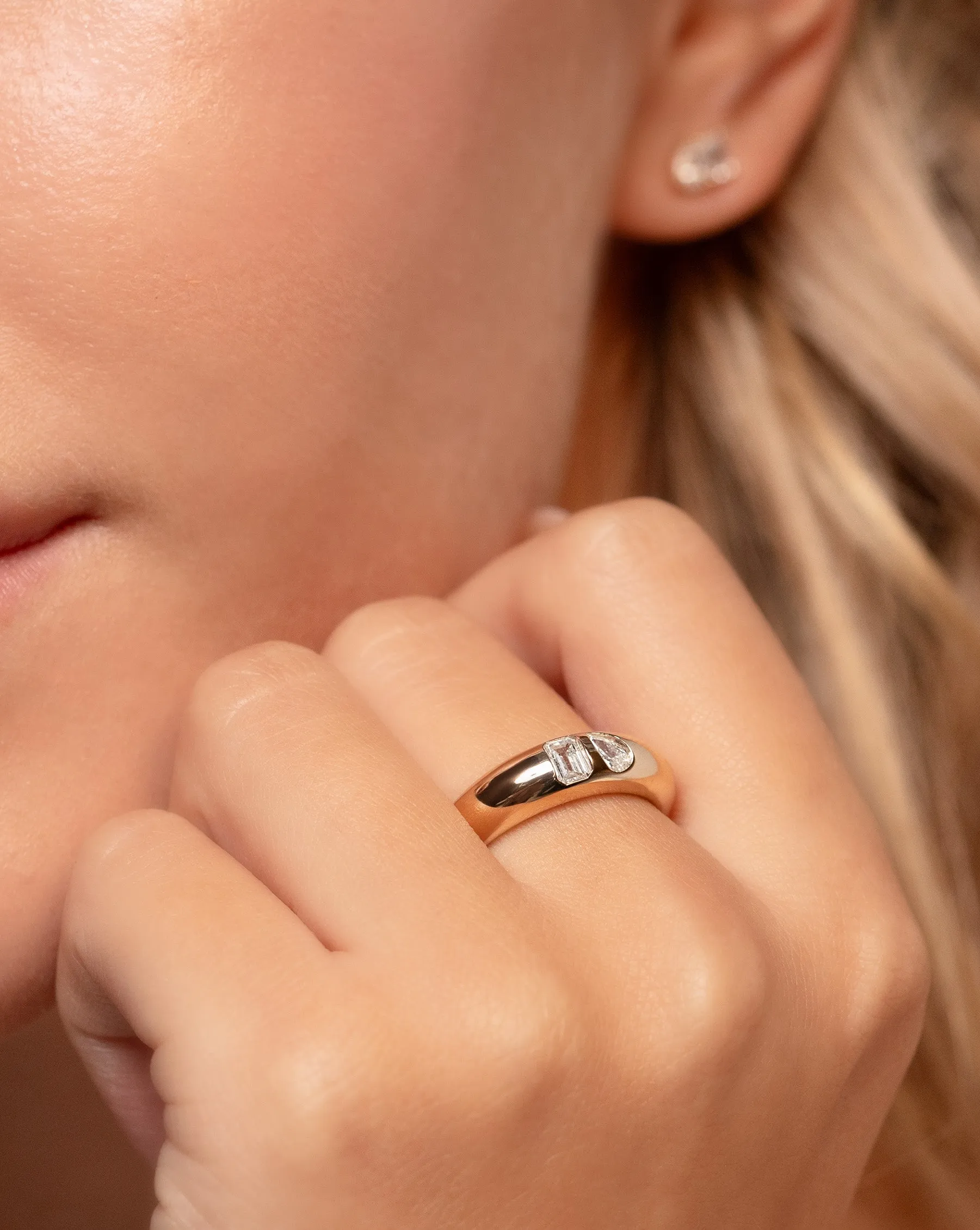 Toi et Moi Diamond Cloud Ring Ring Concierge