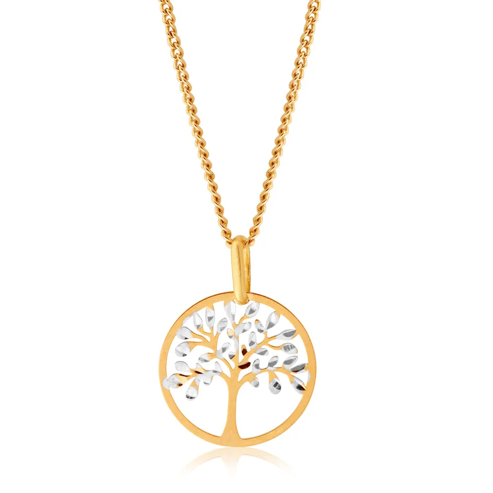 Tree Of Life Pendant 9ct Shiels