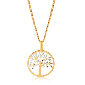 Tree Of Life Pendant 9ct Shiels