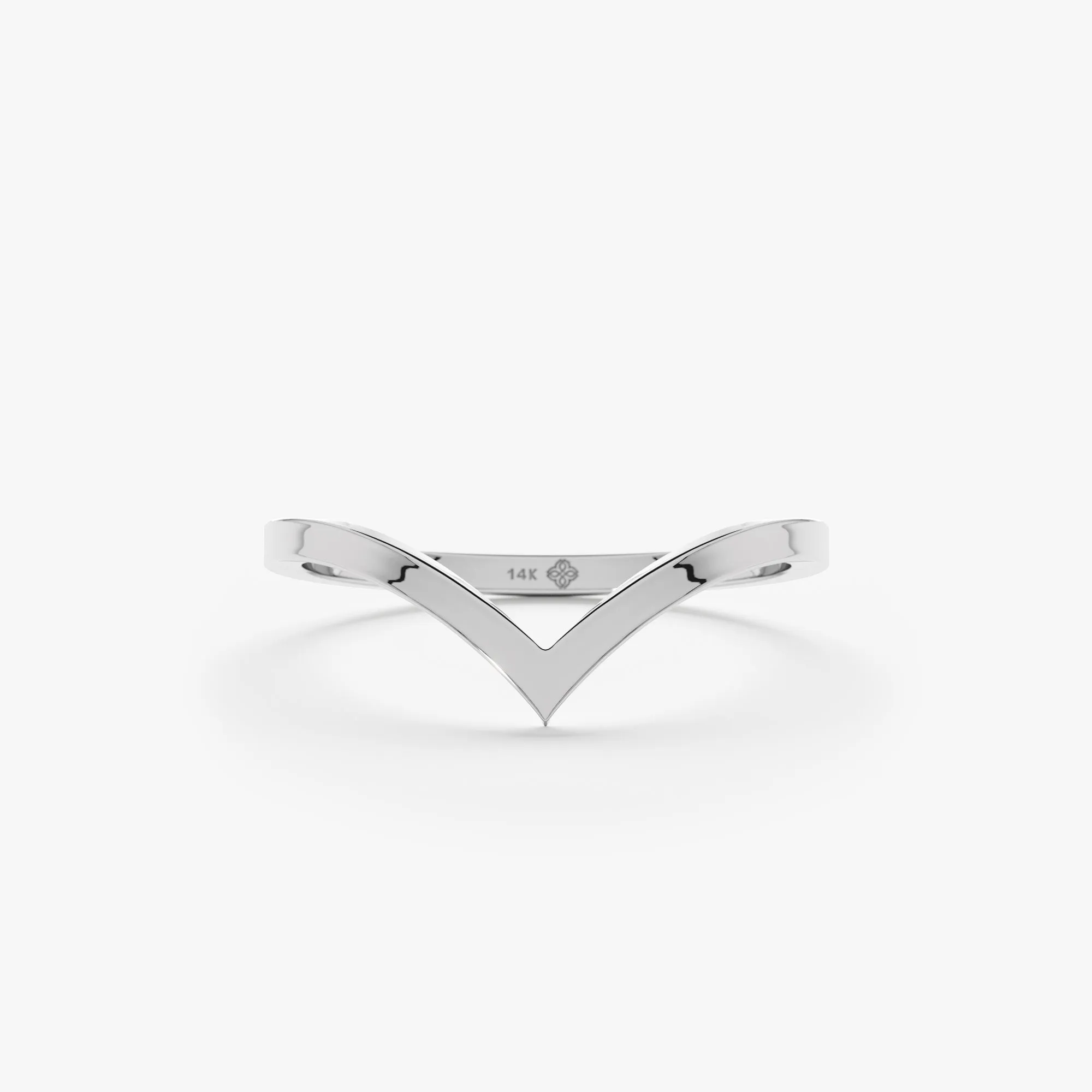 V Nesting Ring In Solid Gold, Shaniqua SARAHELISE