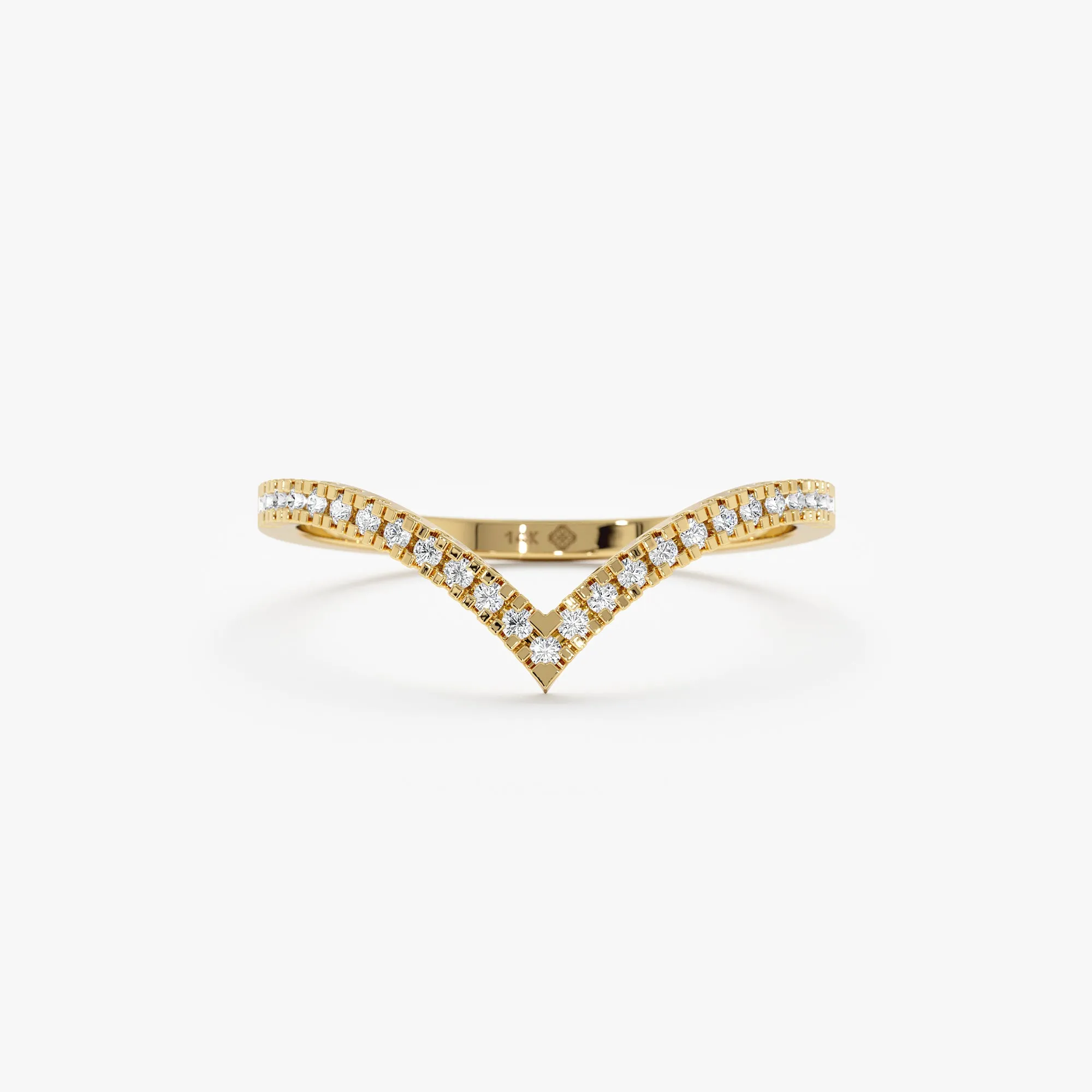 V Shape Diamond Nesting Ring, Shaniqua SARAHELISE