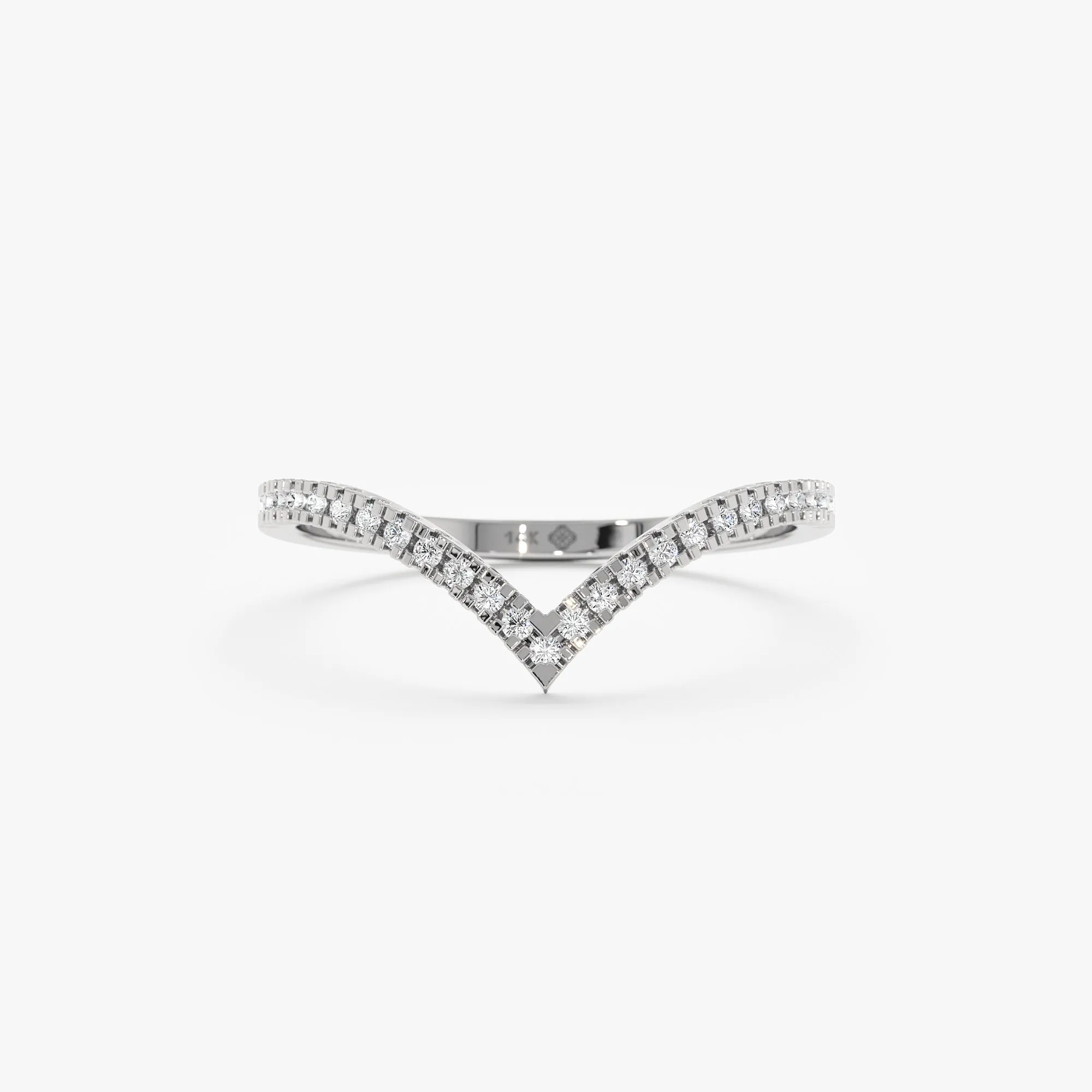 V Shape Diamond Nesting Ring, Shaniqua SARAHELISE