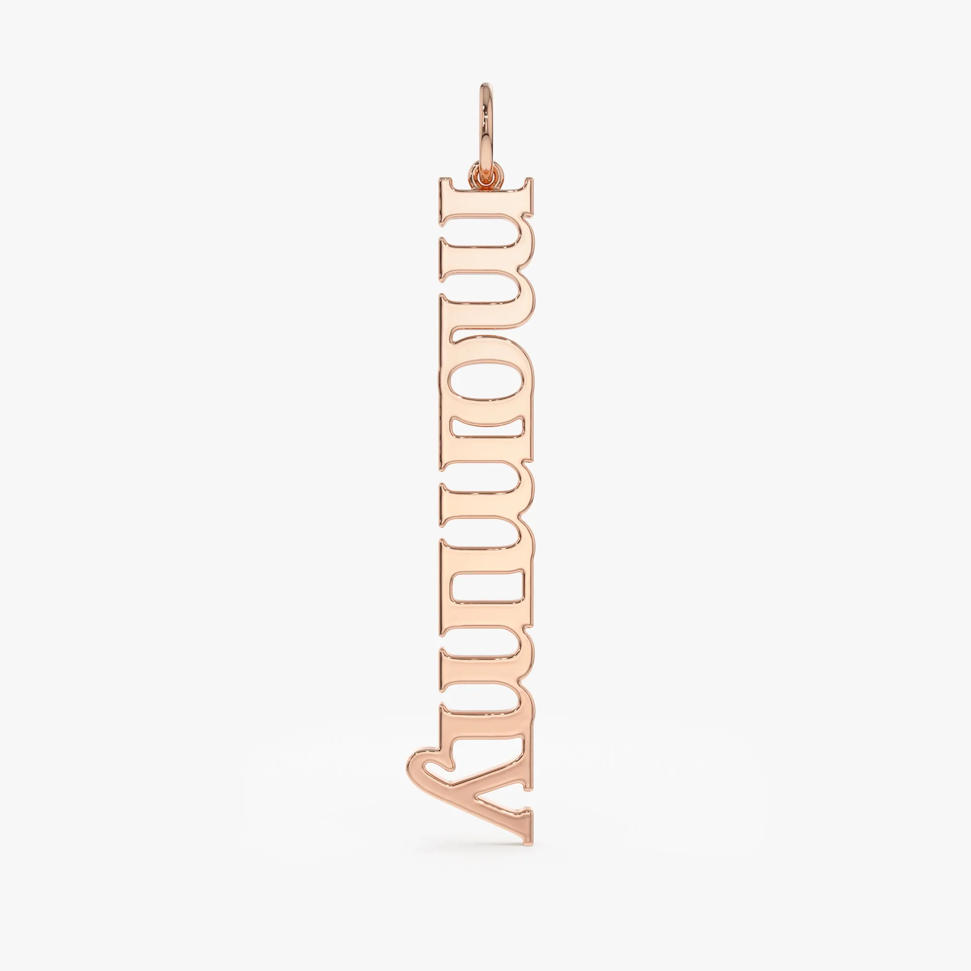 Vertical Custom Name Pendant, Chloe SARAHELISE