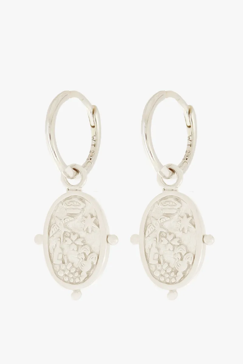 Vida A Lisboa Hoop Silver Wildthings Collectables